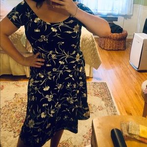 Vintage Betsey Johnson dress black label vtg